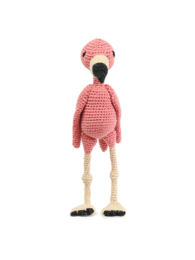 Cindy the American Flamingo Crochet Pattern